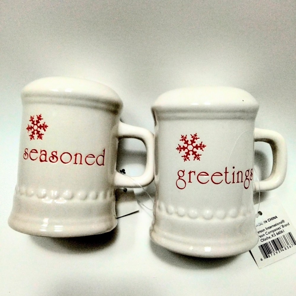 Christmas Salt Pepper Shakers